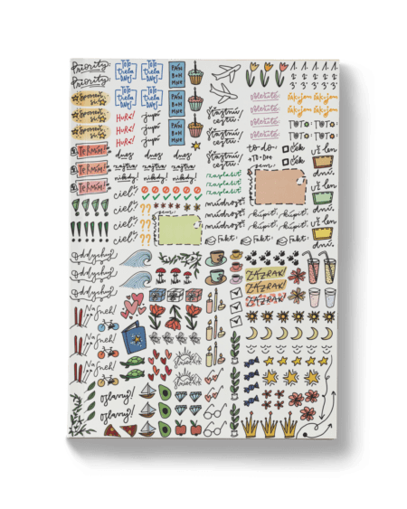 Nálepky do diárika – Ella Johnes