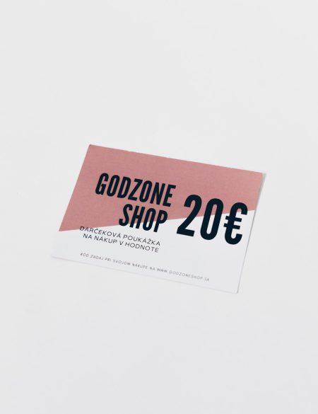 Dárková poukázka - hodnota 20€