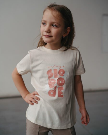 VITAJ V SLOBODE | detské triko růžové