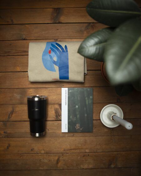 🎄Vánoční sada ŽI SVOJU IDENTITU – mikina, termoska a kniha Prežívať otcovo objatie