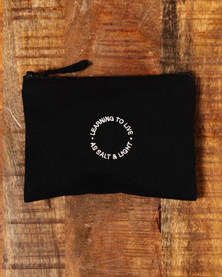 SALT & LIGHT | vrecko na zips čierne